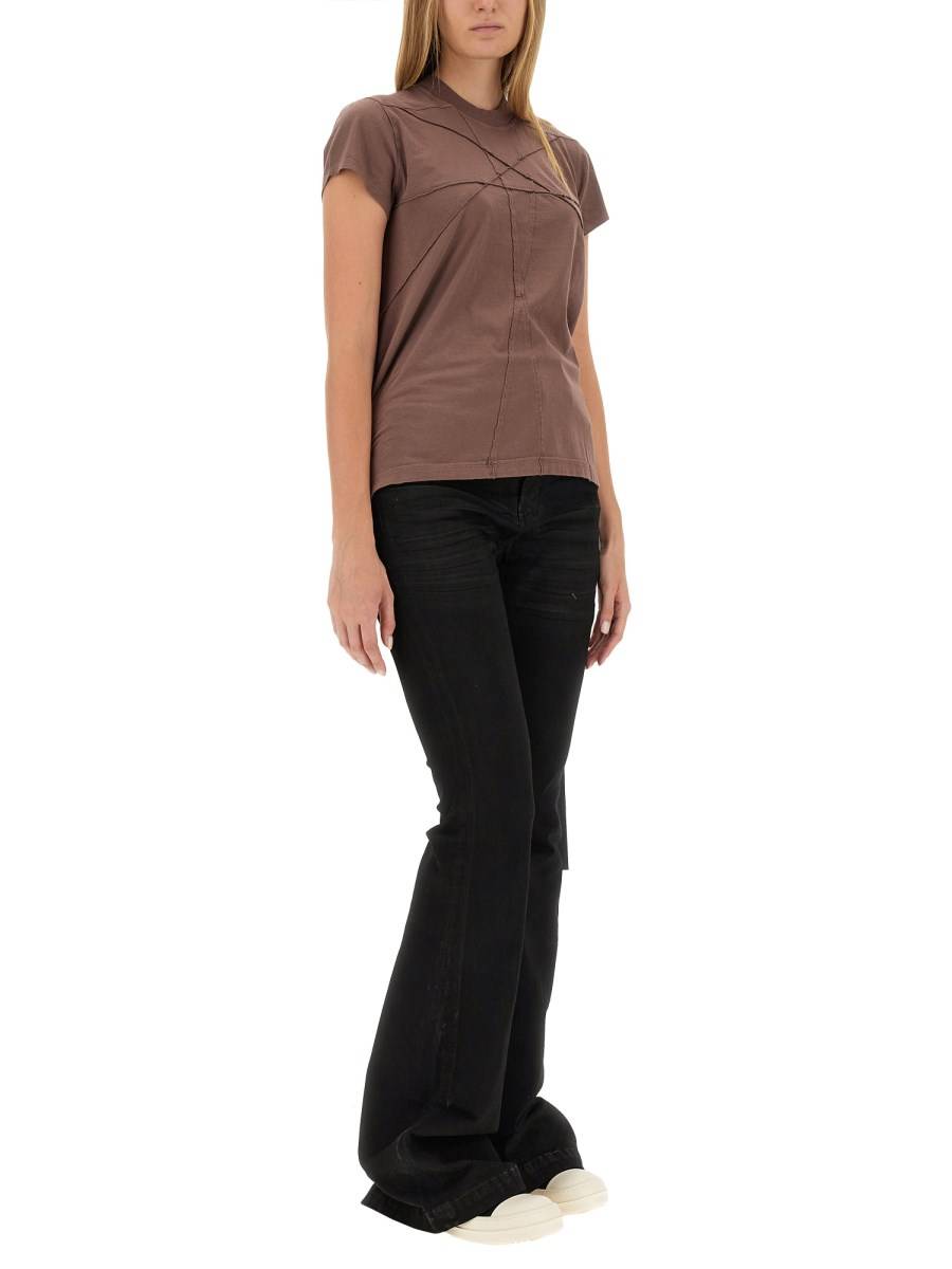 RICK OWENS DRKSHDW T-SHIRT IN COTONE