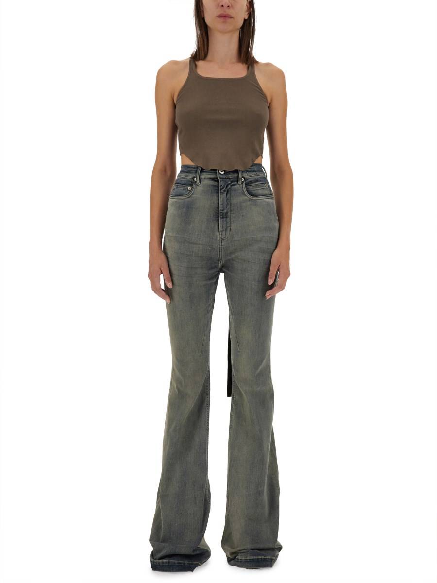 RICK OWENS DRKSHDW TANK TOP CROPPED