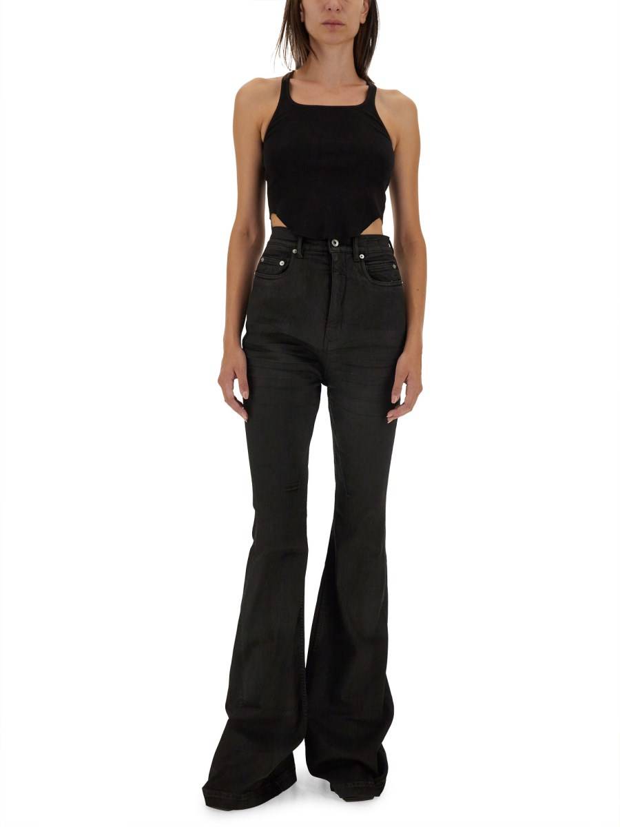 RICK OWENS DRKSHDW TANK TOP CROPPED