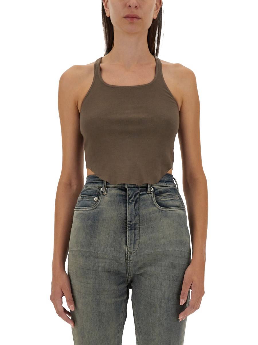 RICK OWENS DRKSHDW TANK TOP CROPPED