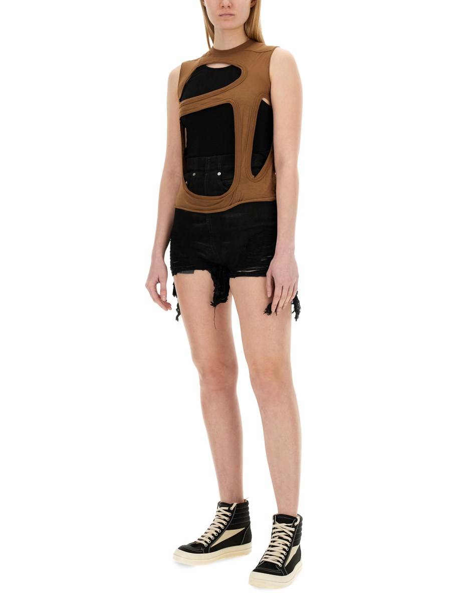 RICK OWENS DRKSHDW TOP CUT OUT