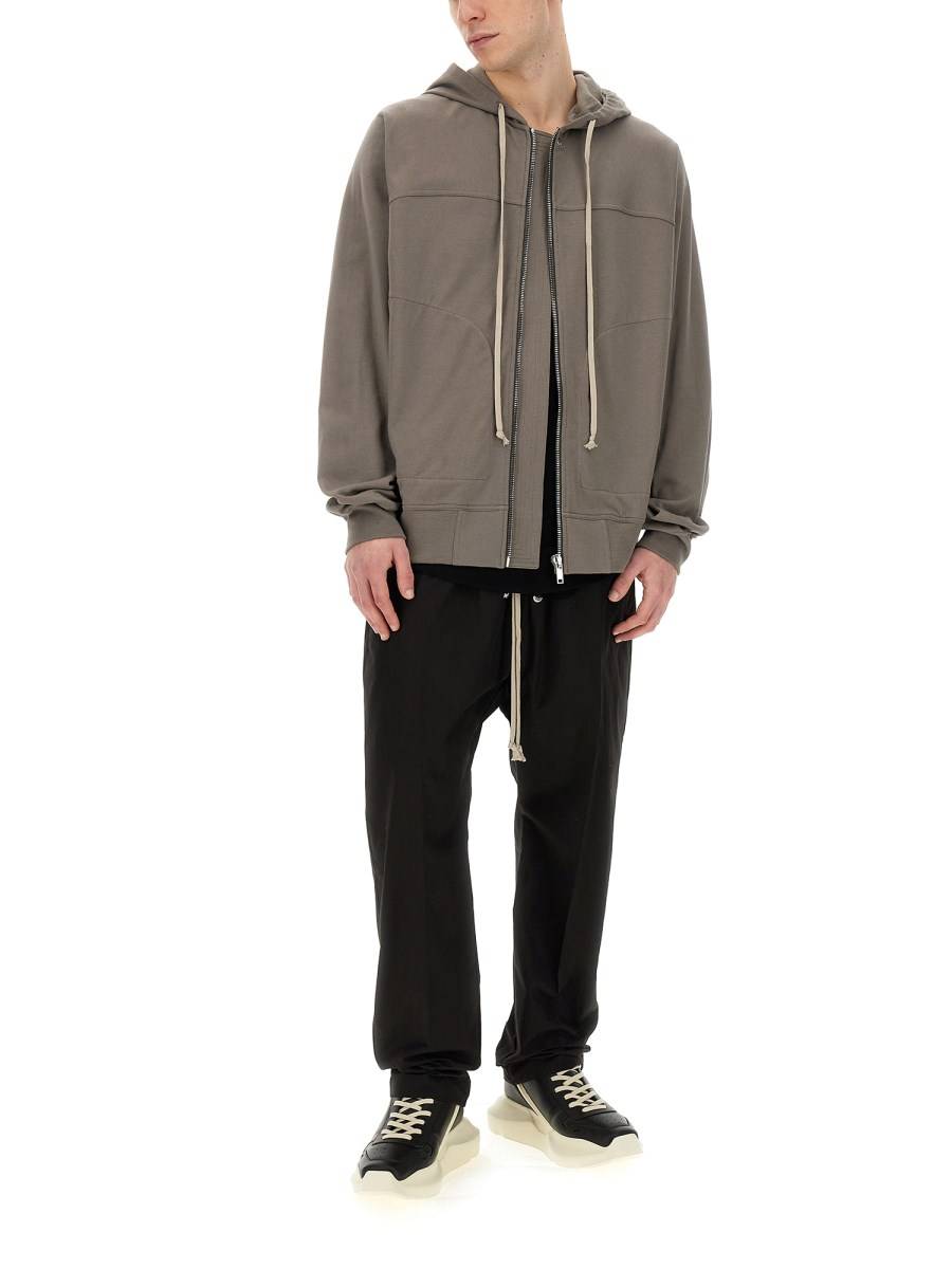 RICK OWENS FELPA CON CAPPUCCIO