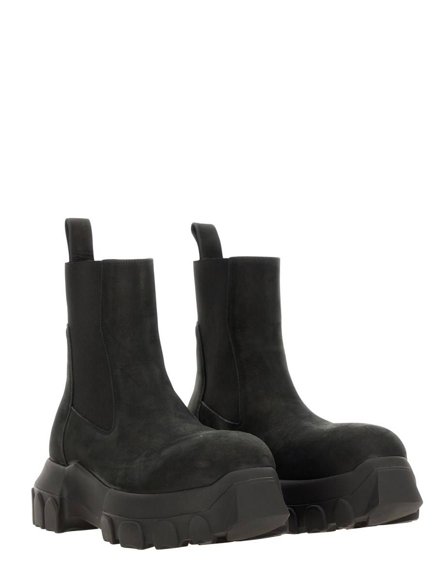 RICK OWENS STIVALE IN PELLE