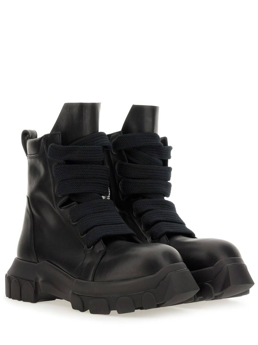 RICK OWENS STIVALE "JUMBO" IN PELLE