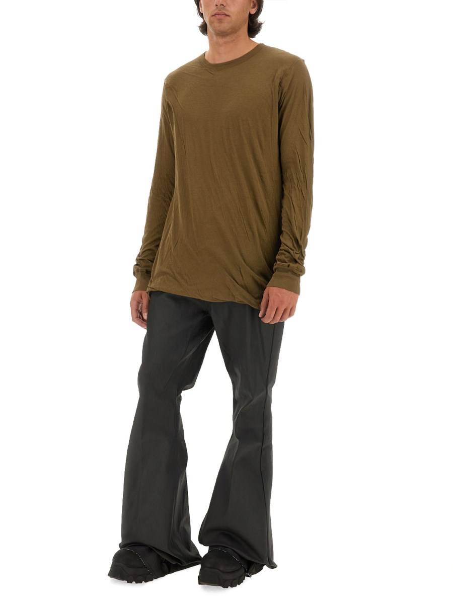 RICK OWENS T-SHIRT IN COTONE