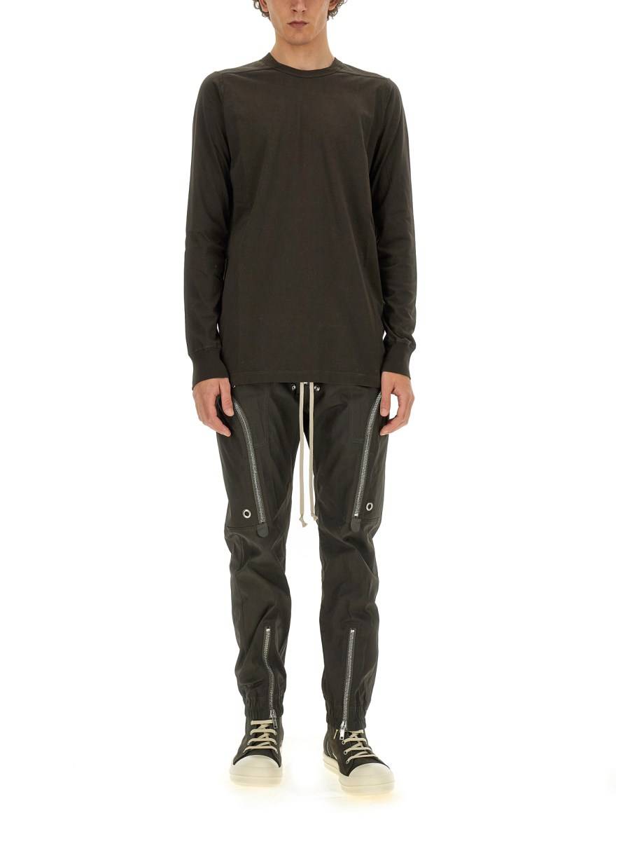 RICK OWENS T-SHIRT IN COTONE