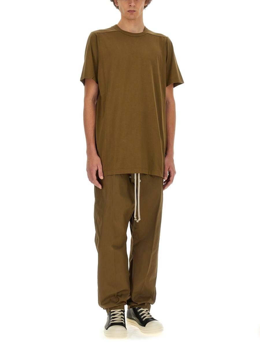 RICK OWENS T-SHIRT IN COTONE