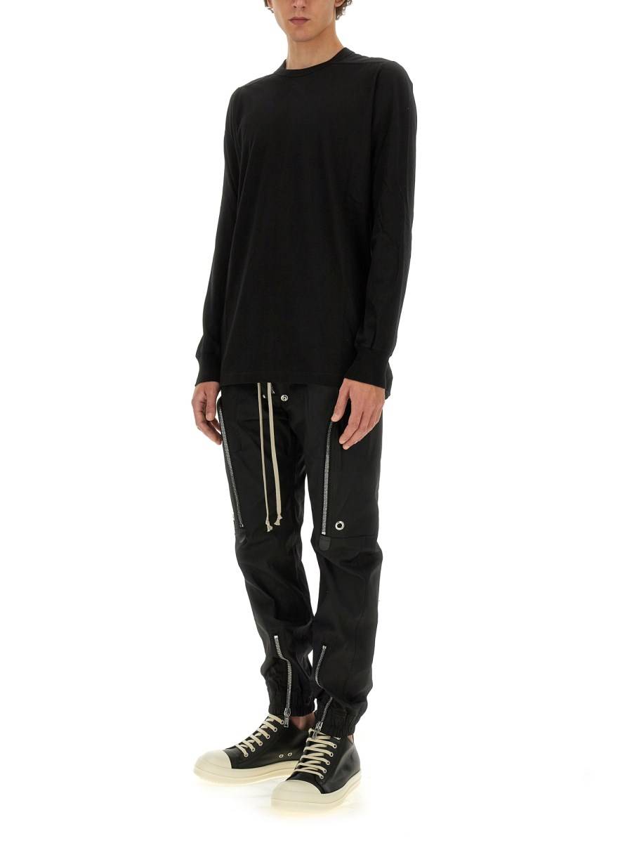 RICK OWENS T-SHIRT IN COTONE