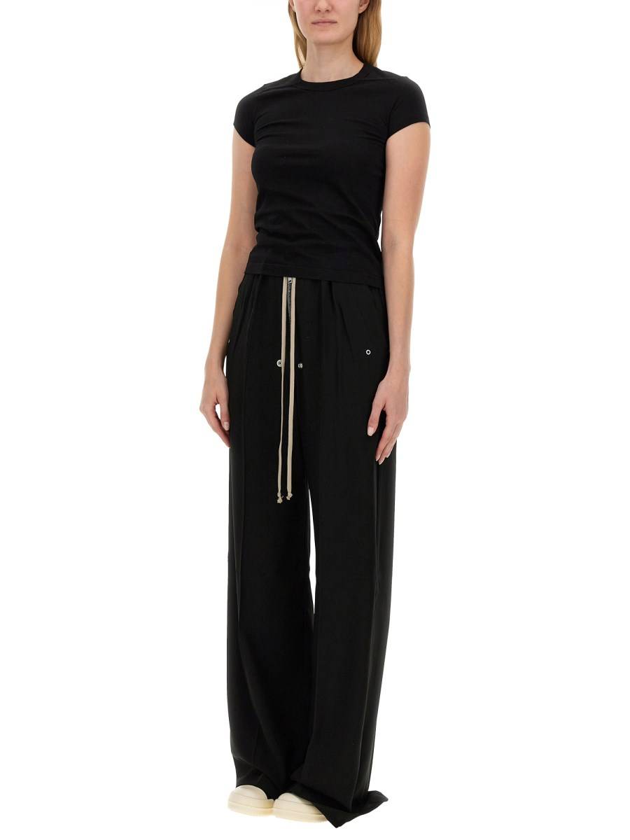 RICK OWENS T-SHIRT IN COTONE
