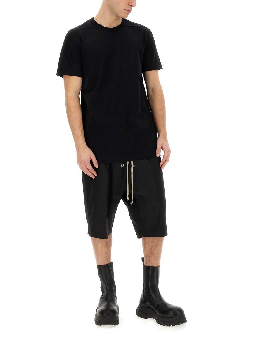 RICK OWENS T-SHIRT IN COTONE