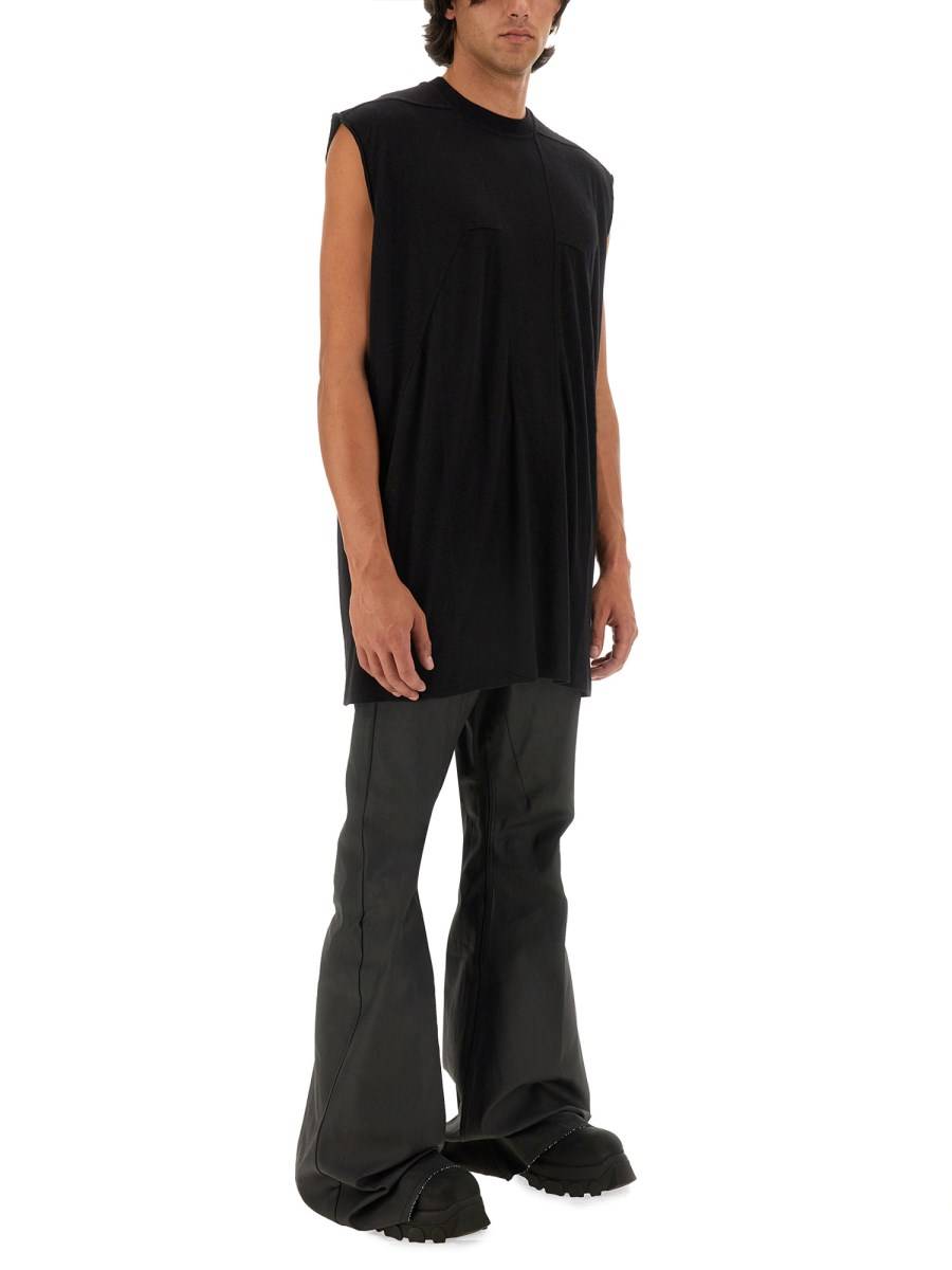 RICK OWENS T-SHIRT IN LANA