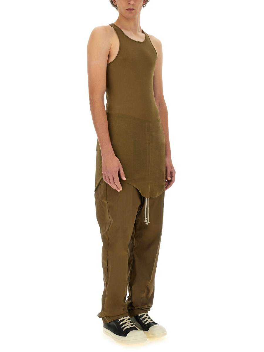 RICK OWENS TANK TOP IN COTONE