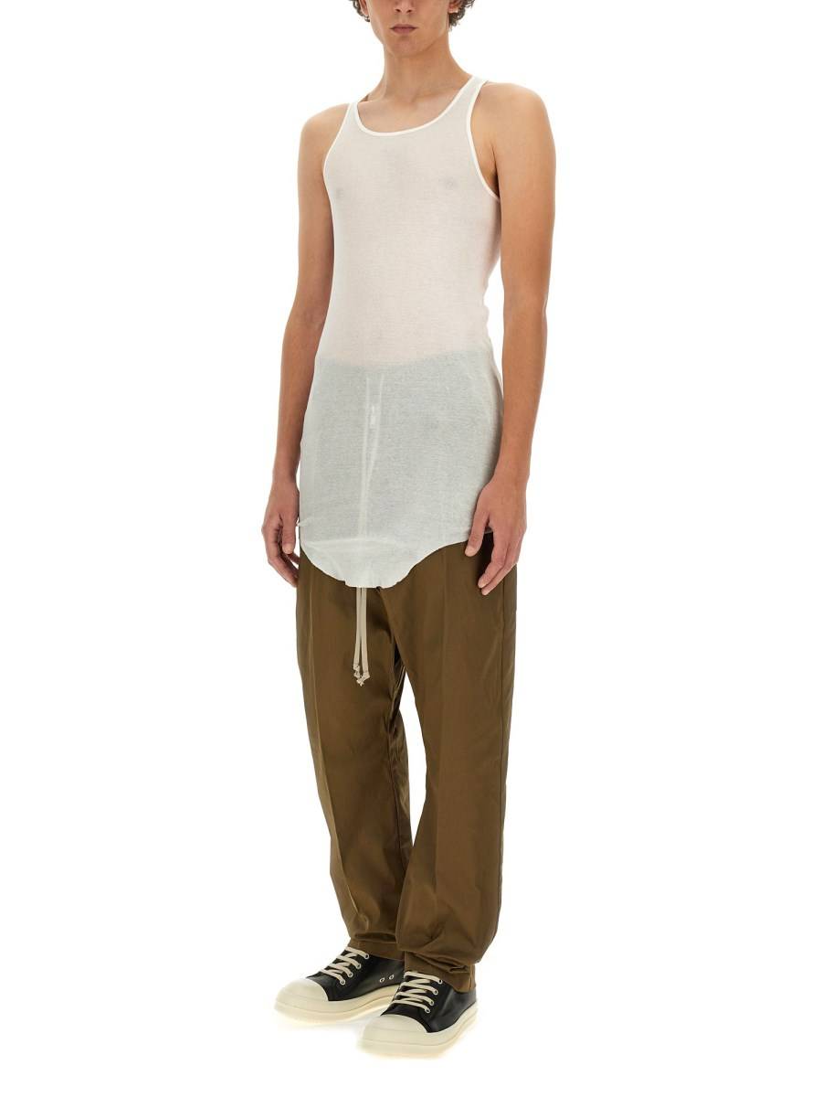 RICK OWENS TANK TOP IN COTONE