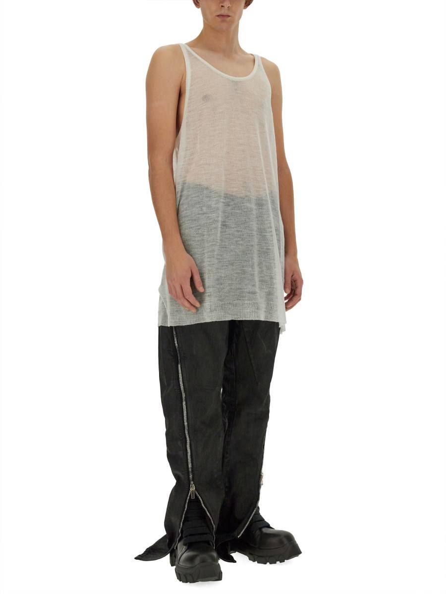 RICK OWENS TANK TOP IN MAGLIA