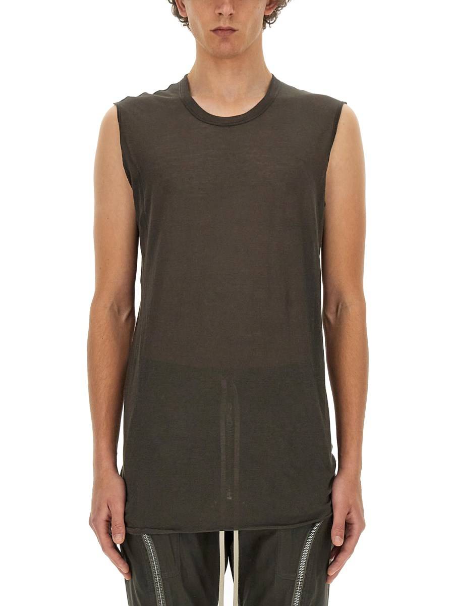 RICK OWENS TOP IN COTONE