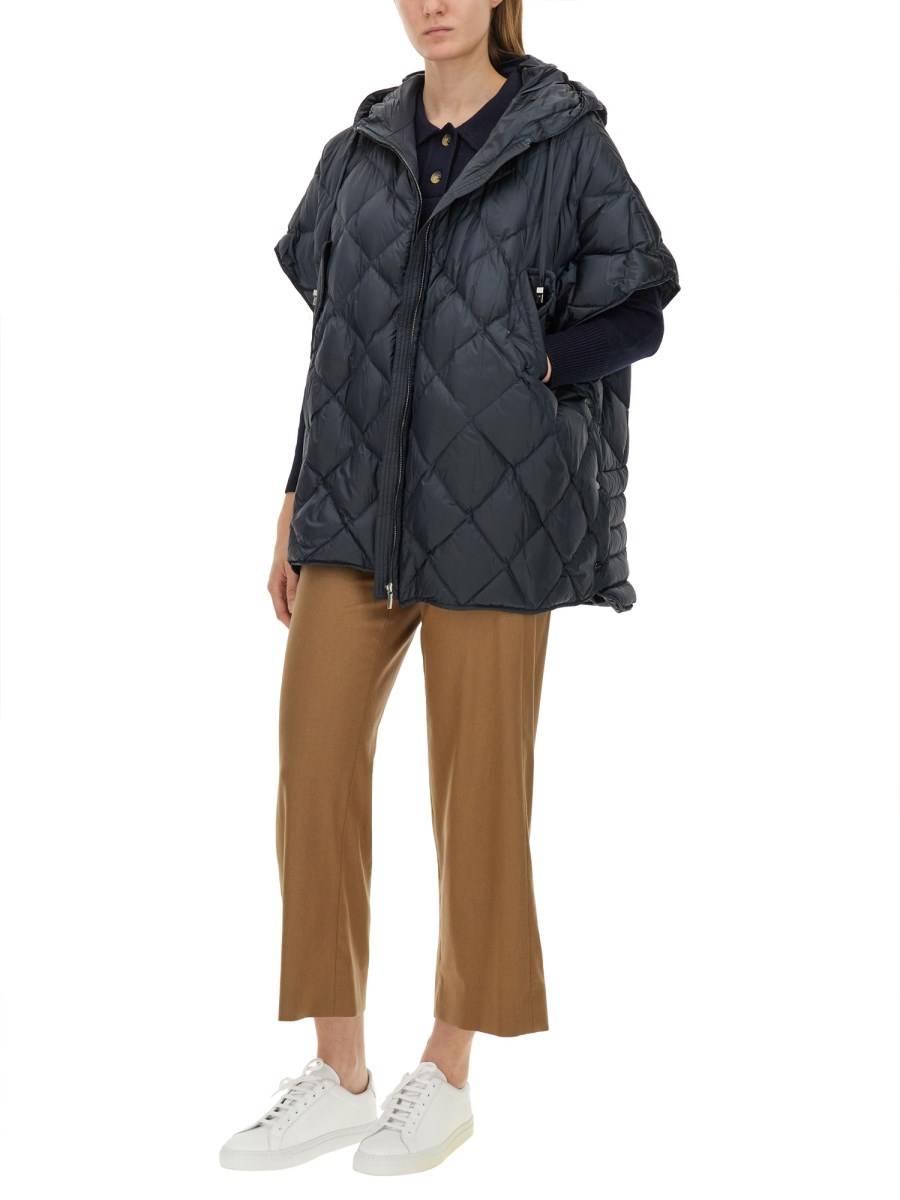 S MAX MARA GILET TRAPUNTATO TREMAN THE CUBE