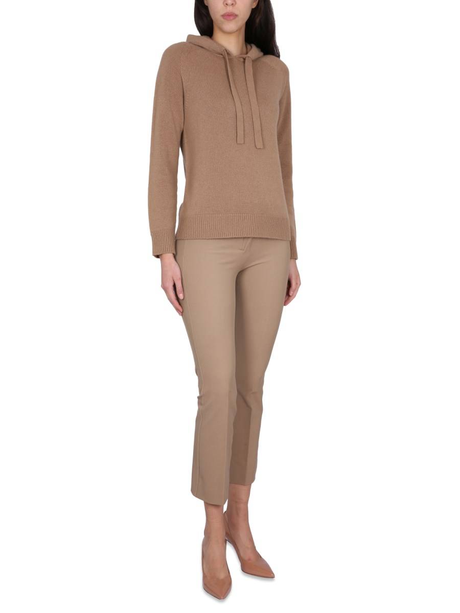 S MAX MARA MAGLIA CON CAPPUCCIO