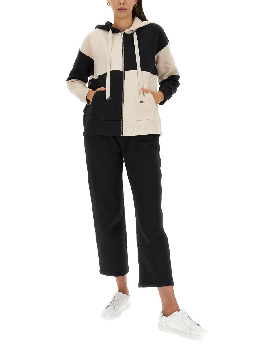 S MAX MARA PANTALONE JOGGING IN JERSEY DI COTONE
