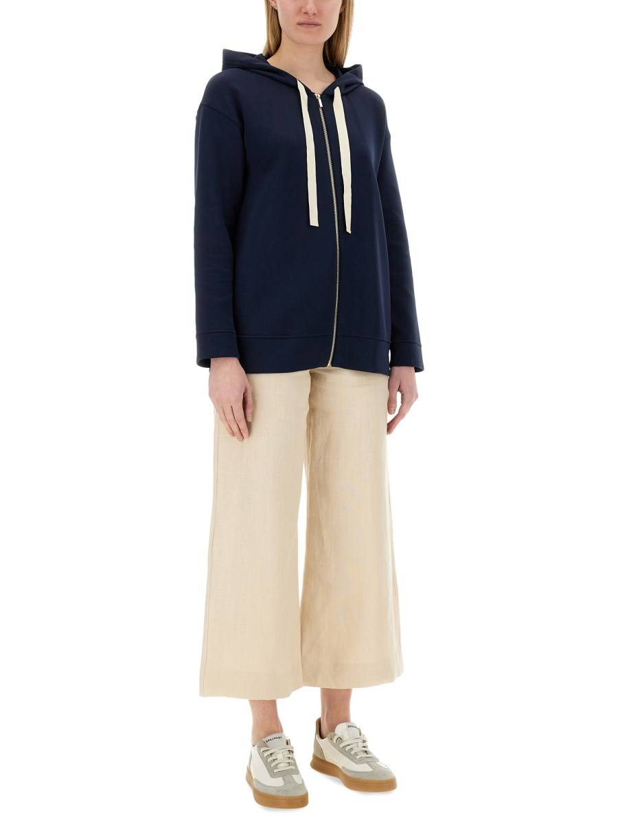 S MAX MARA PANTALONE "LAPO" IN LINO
