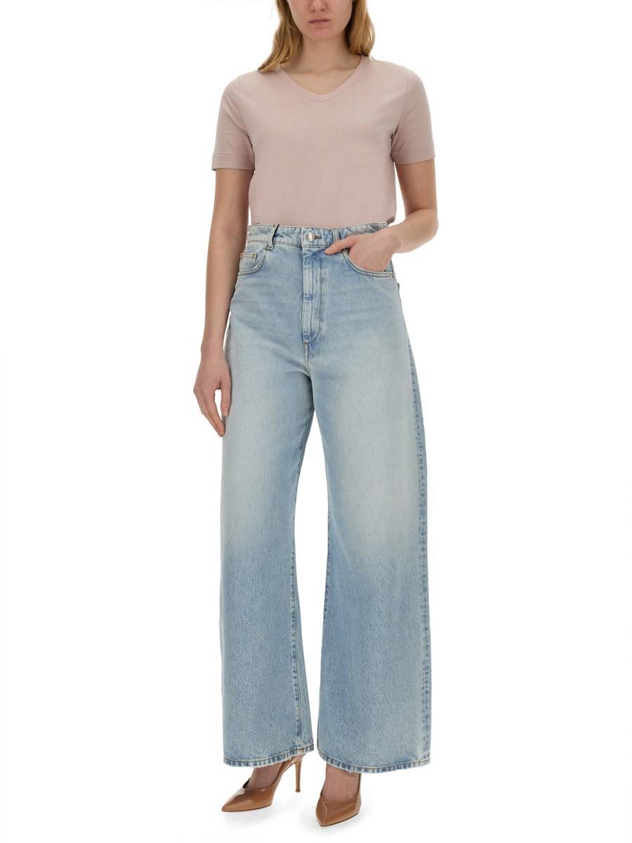 S MAX MARA T-SHIRT "QUITO" IN JERSEY DI COTONE