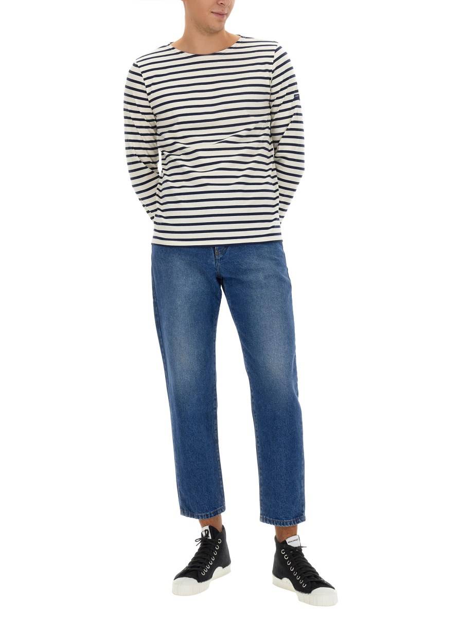 SAINT JAMES T-SHIRT A RIGHE