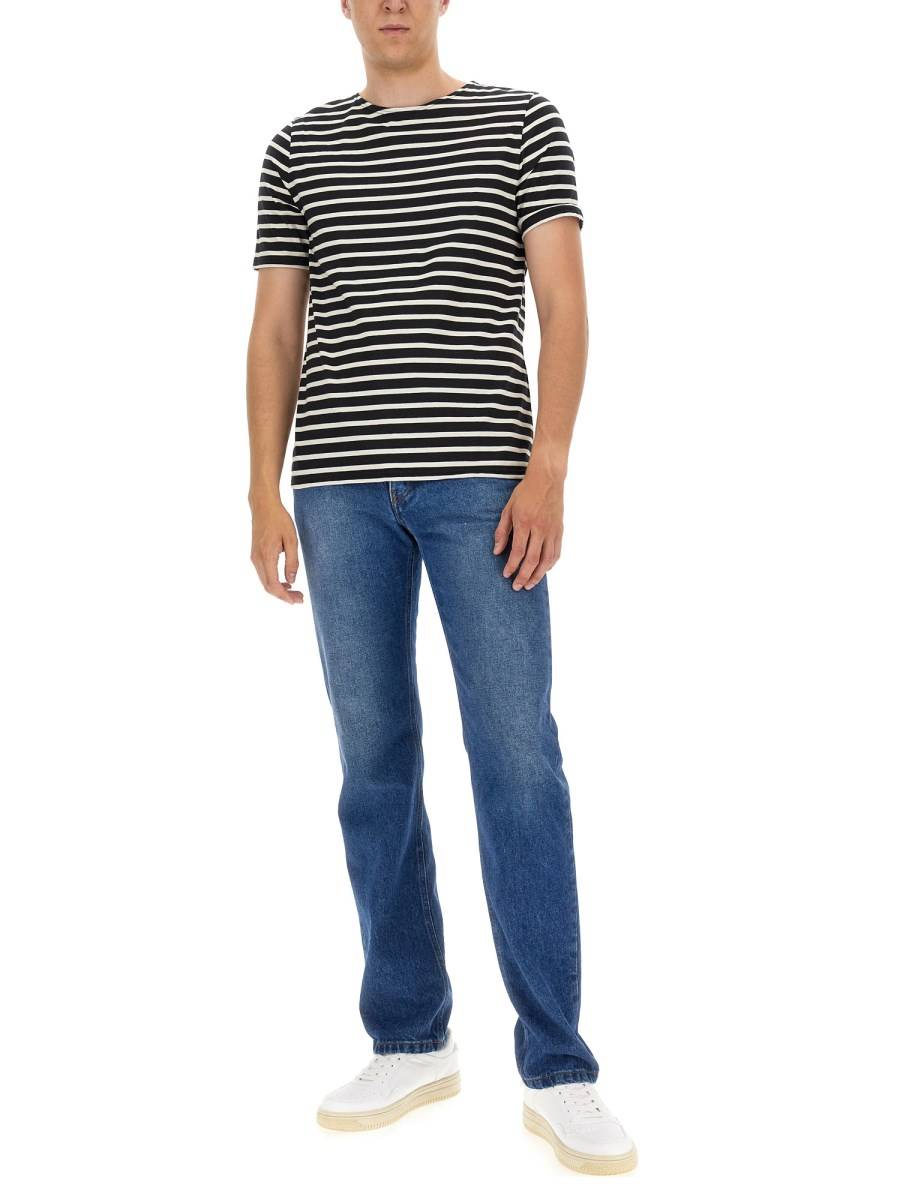 SAINT JAMES T-SHIRT IN COTONE LEVANT MODERNE