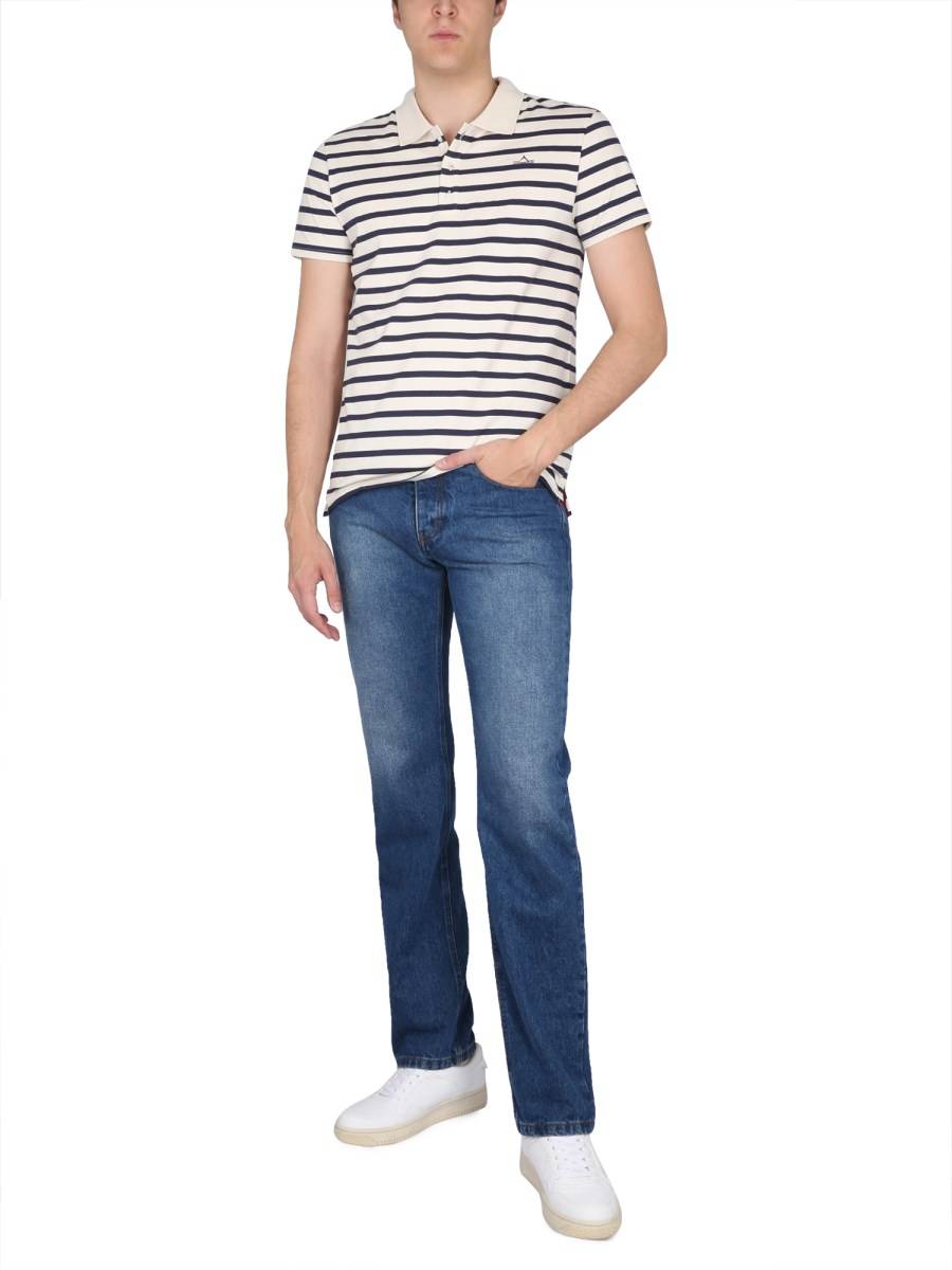 SAINT JAMES T-SHIRT PLOGOFF IN COTONE