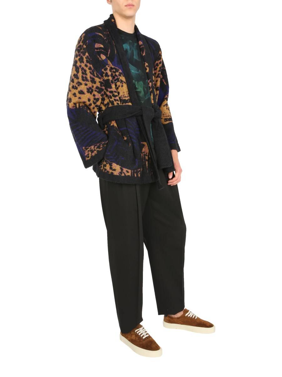 SAINT LAURENT ACCAPPATOIO CORTO MISTO LANA
