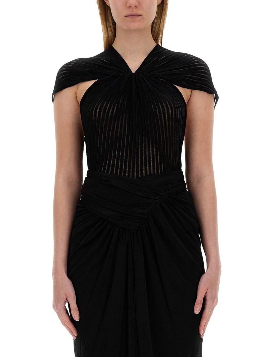 SAINT LAURENT CANOTTA CON INCROCIO