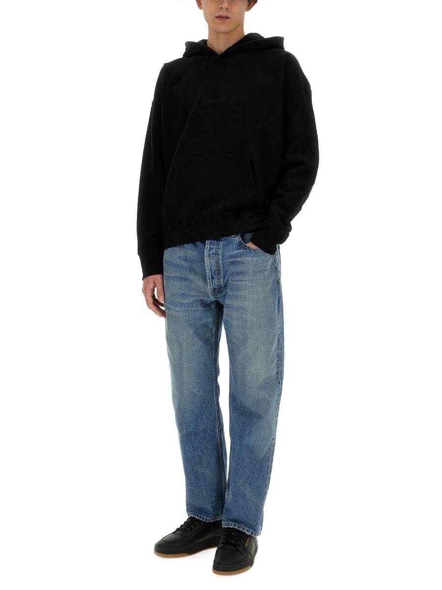 SAINT LAURENT FELPA CON CAPPUCCIO