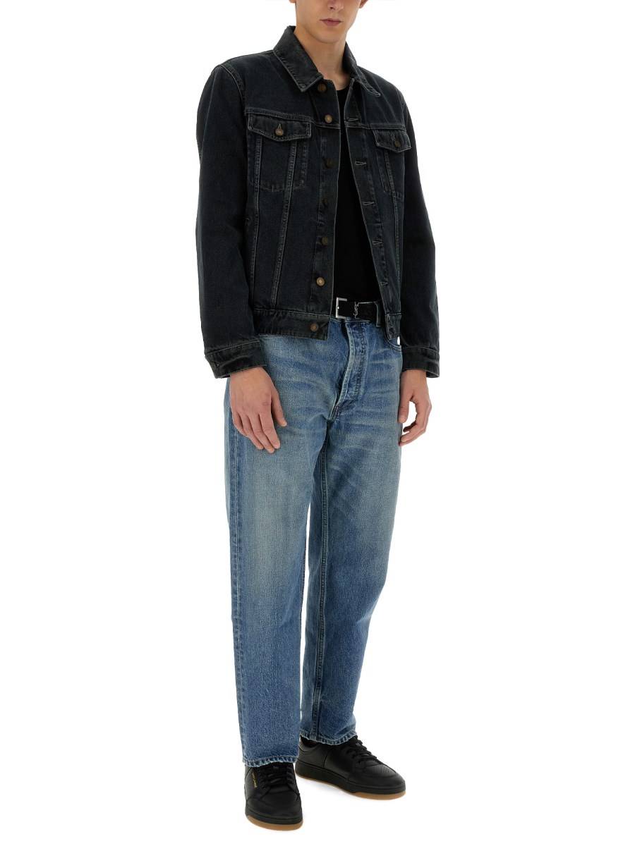 SAINT LAURENT GIACCA DI JEANS