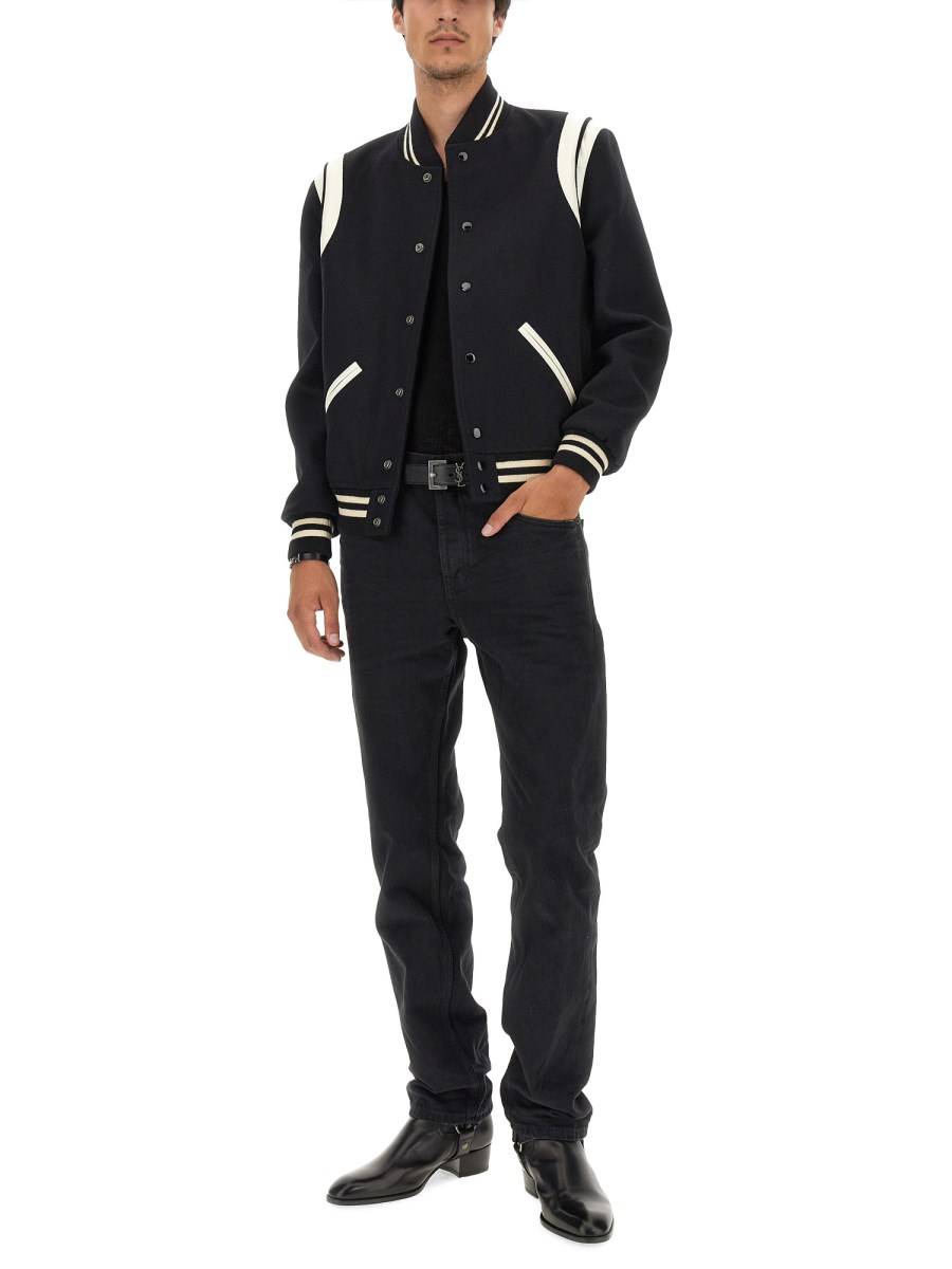 SAINT LAURENT GIUBOTTO TEDDY IN LANA