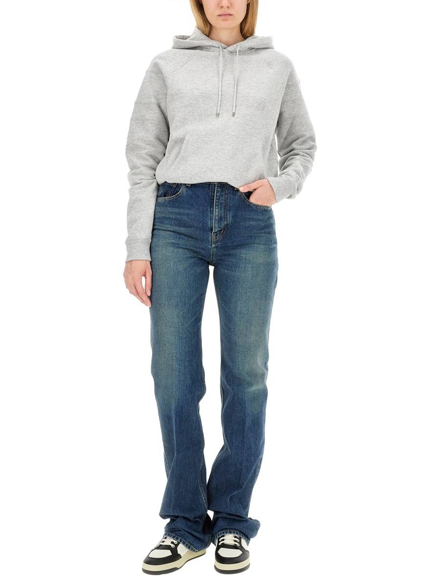 SAINT LAURENT JEANS "CLYDE" IN DENIM