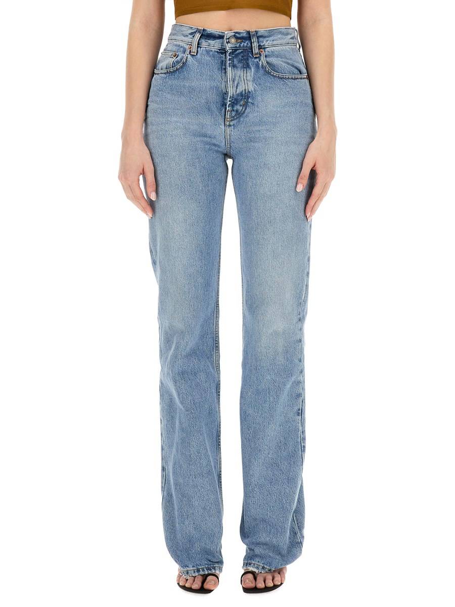 SAINT LAURENT JEANS DRITTI IN DENIM