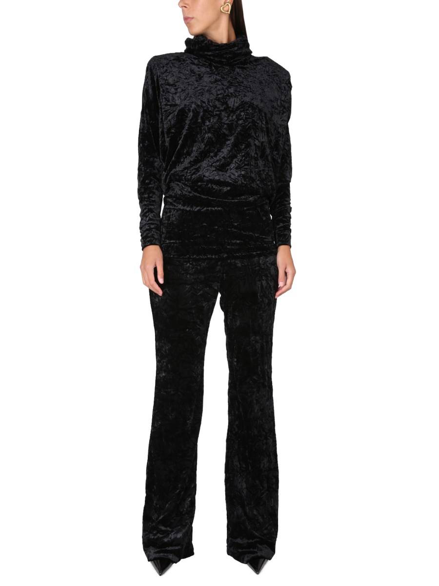 SAINT LAURENT PANTALONE WIDE LEG