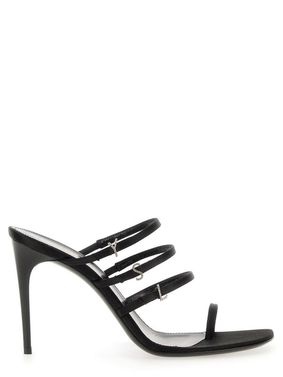 SAINT LAURENT SANDALO IN PELLE