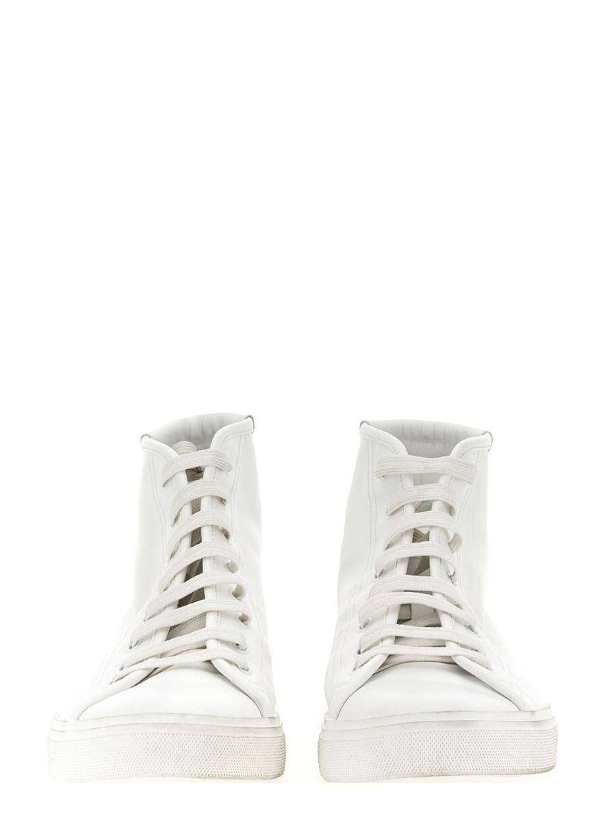 SAINT LAURENT SNEAKER MEDIA MALIBU IN PELLE LISCIA