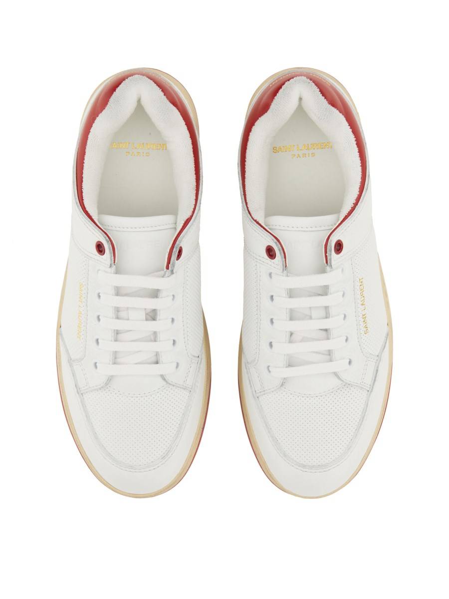 SAINT LAURENT SNEAKERS BASSE "SL/61" IN PELLE