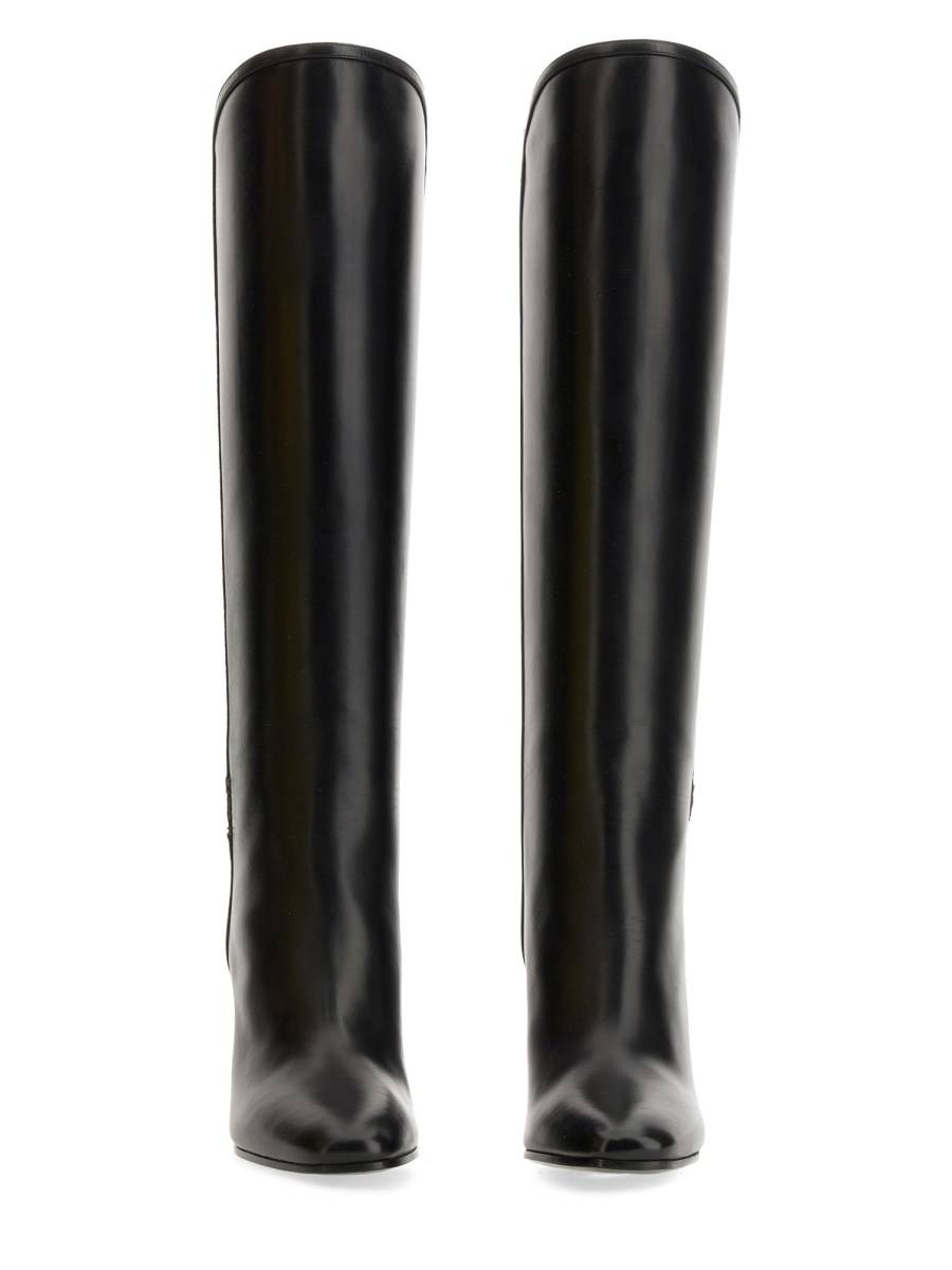 SAINT LAURENT STIVALE MONOGRAM JANE IN PELLE