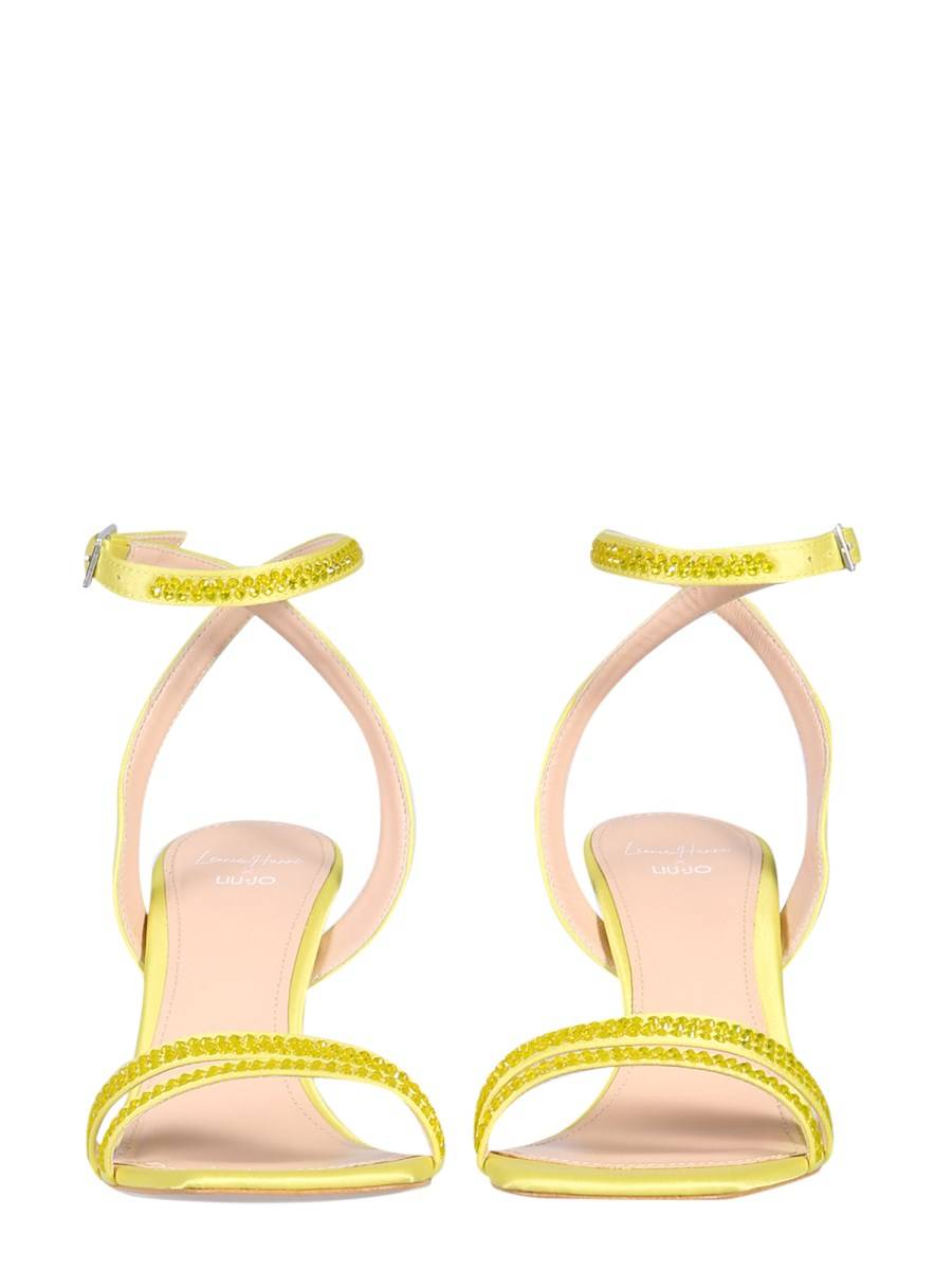 LEONIE HANNE X LIU JO SANDALO CAMELIA CON DETTAGLI STRASS