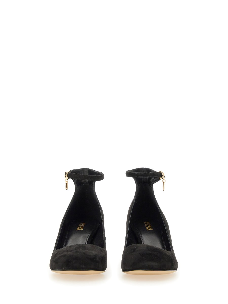 MICHAEL BY MICHAEL KORS SCARPA PERLA IN PELLE SUEDE