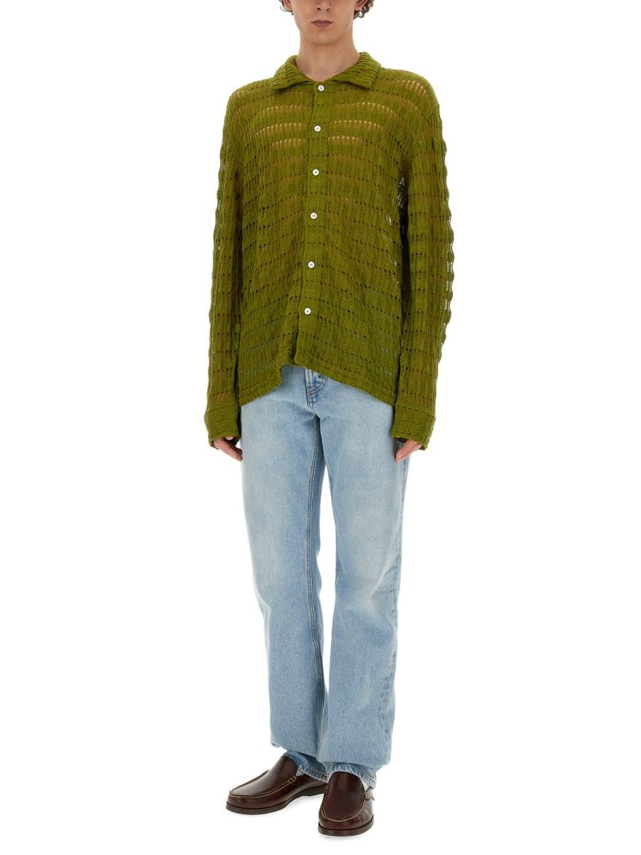 SÉFR CAMICIA "YASU" IN COTONE RICAMATO