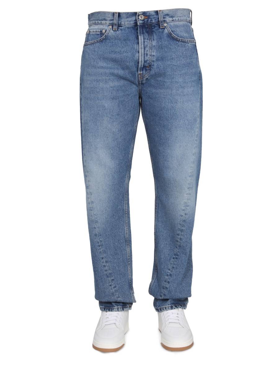 SÉFR JEANS TWISTED IN DENIM DI COTONE