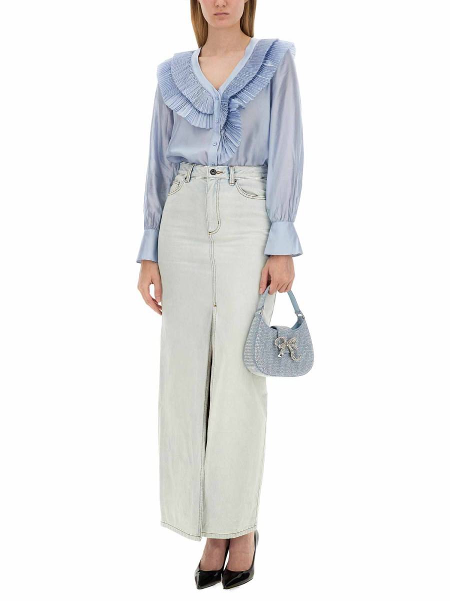 SELF-PORTRAIT BLUSA IN ORGANZA