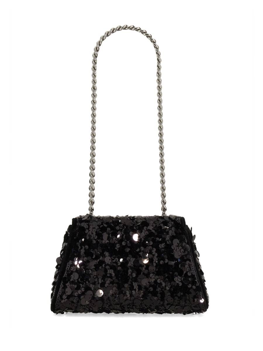 SELF-PORTRAIT BORSA MINI CON FIOCCO E STRASS