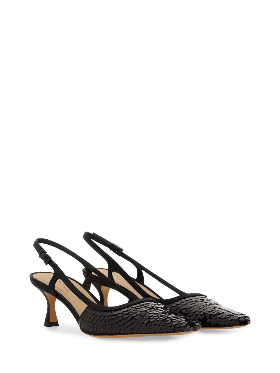 ROBERTO FESTA SLINGBACK SIVIGLIA IN RASO CON PAILLETTES