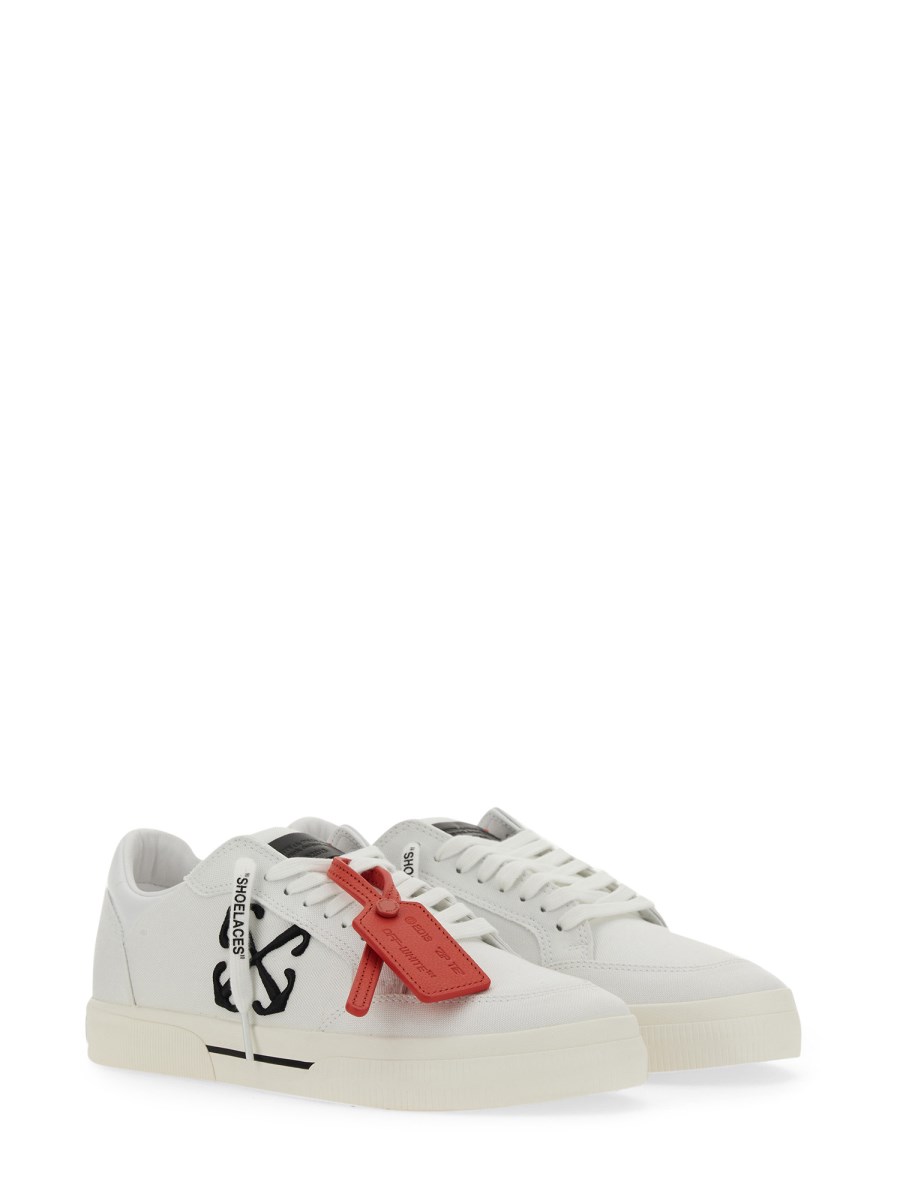 OFF-WHITE SNEAKER BASSE "NEW VULCANIZED" IN TELA DI COTONE