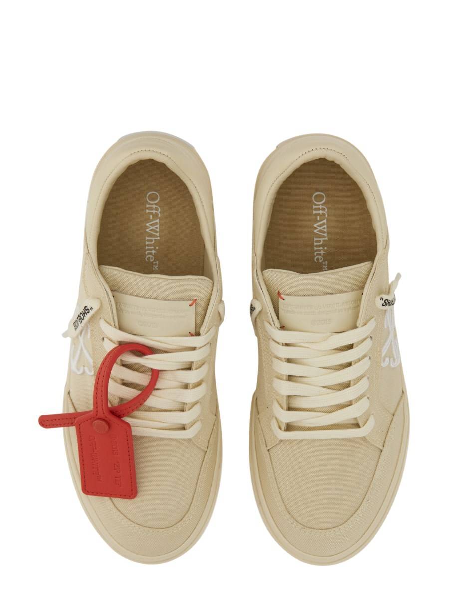 OFF-WHITE SNEAKER BASSE "NEW VULCANIZED" IN TELA DI COTONE