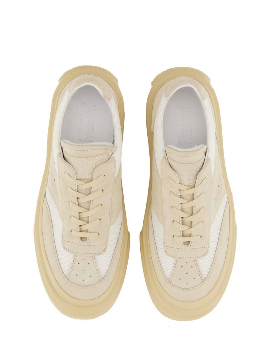 MM6 MAISON MARGIELA SNEAKER CHUNKY GAMBETTA IN PELLE