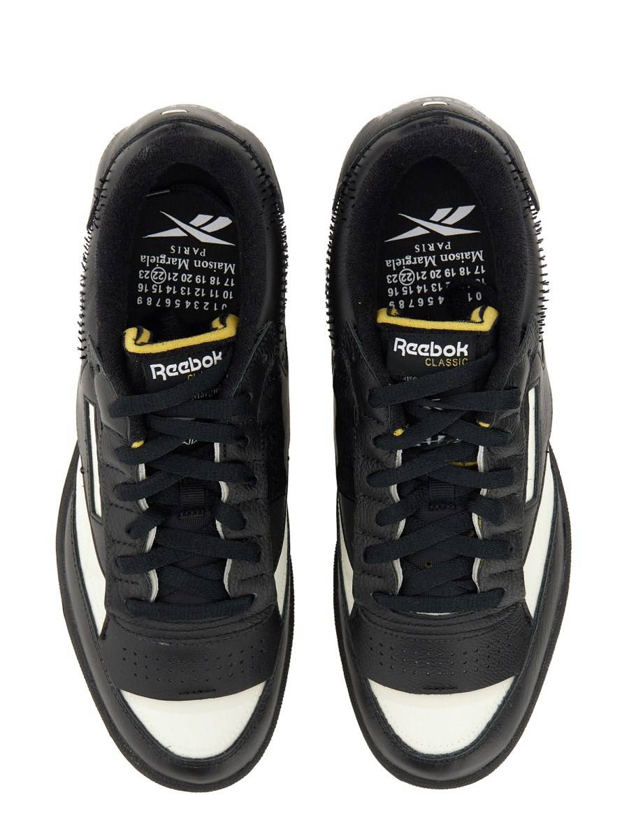 MAISON MARGIELA X REEBOK SNEAKER CLUB C 85 IN PELLE
